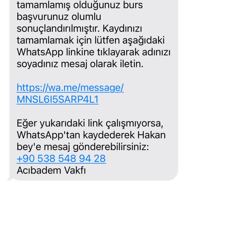 Burs Başvurusu Üzerinden Kişisel Bilgilerin Güvenliği Endişesi