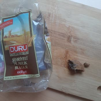 Duru Bulgur Paketinden Çıkan Şaşırtıcı Yabancı Madde
