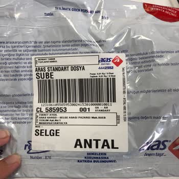 Aras Kargo İle Kaybolan Kargom Ve Maddi Kayıp