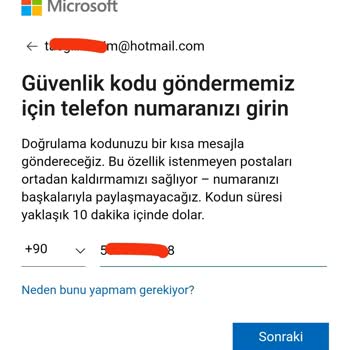 Microsoft Hesap Kilitlenme Sorunu