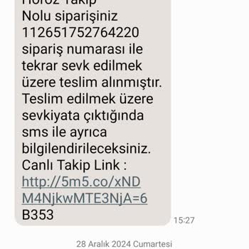 Teslim Edilmeyen Kargo Ve Yanıltıcı Bilgilendirme