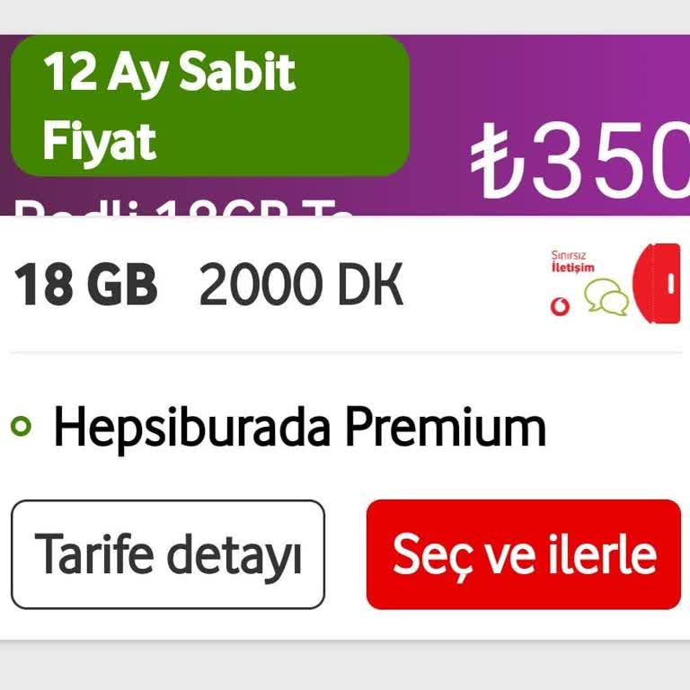 Vodafone'un Fahiş Fiyat Politikası Ve Taahhüt Sorunları