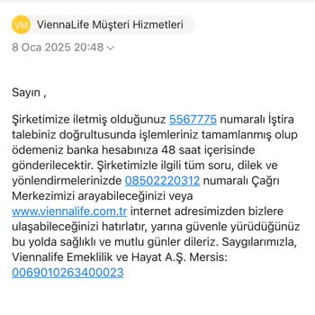 Viennalife Para İadesi Sürecinde Sorunlar Ve Gecikmeler