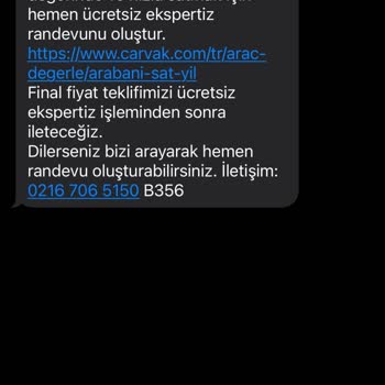 Eksper Sonrası Düşen Araç Teklifi