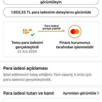 Temu'dan İade Sorunu: Haftalardır Beklenen Para