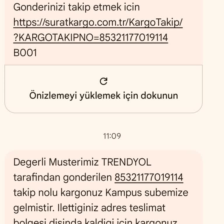 Trendyol Kargo Teslimat Sorunu