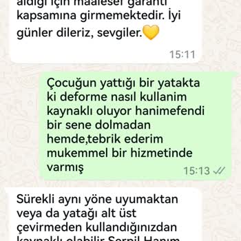 Garanti Kapsamında Yatak Sorunu