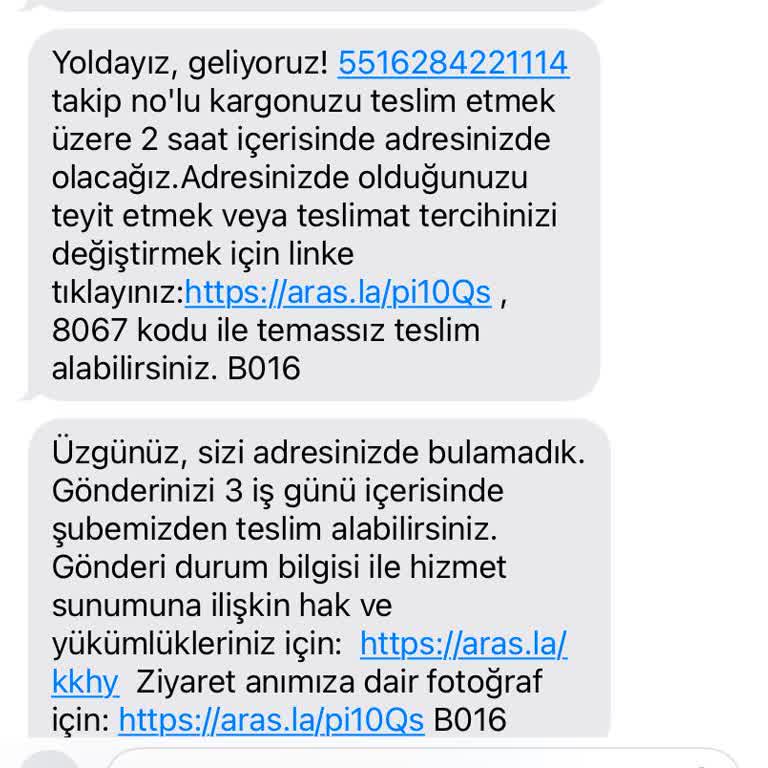 Adresime Ulaşmayan Kargo Sorunu