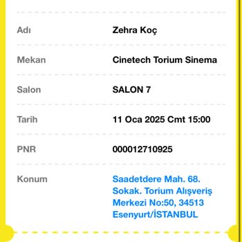 Cinetech Mall Of İstanbul'da Hayal Kırıklığı