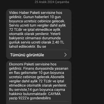Türk Telekom'da Bilgim Dışında Abonelik Şoku