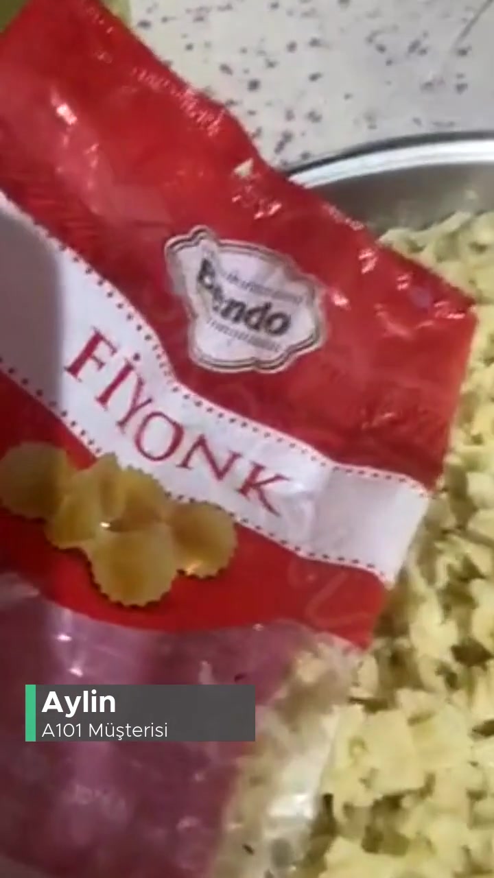 A101 Bendi Makarna Şikayeti videonun kapak resmi