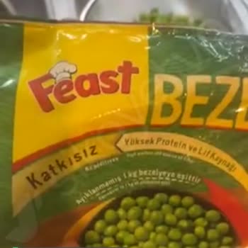 Feast Bezelye İçinden Salyangoz Çıktı!