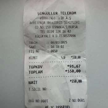Turkcell Bayisinde Yanıltıcı İşlem Ücreti