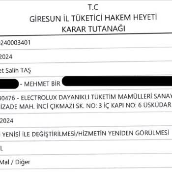 Electrolux Kararını Tanımıyor: Yeni Ürün 75 Gündür Bekleniyor