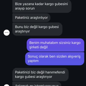 Ürün Teslim Edilemiyor, Müşteri Hizmetleri Yetersiz