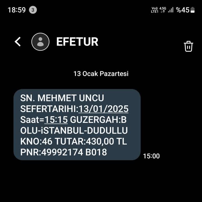 Otobüs Yolculuğunda Durak Çilesi