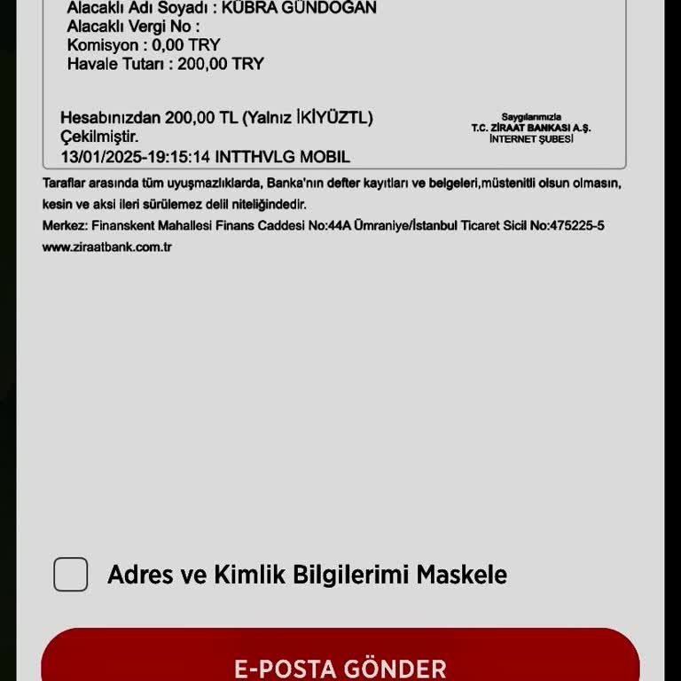 Kral Döner'de Pos Cihazı Bahane, IBAN Üzerinden Ödeme Şikayeti