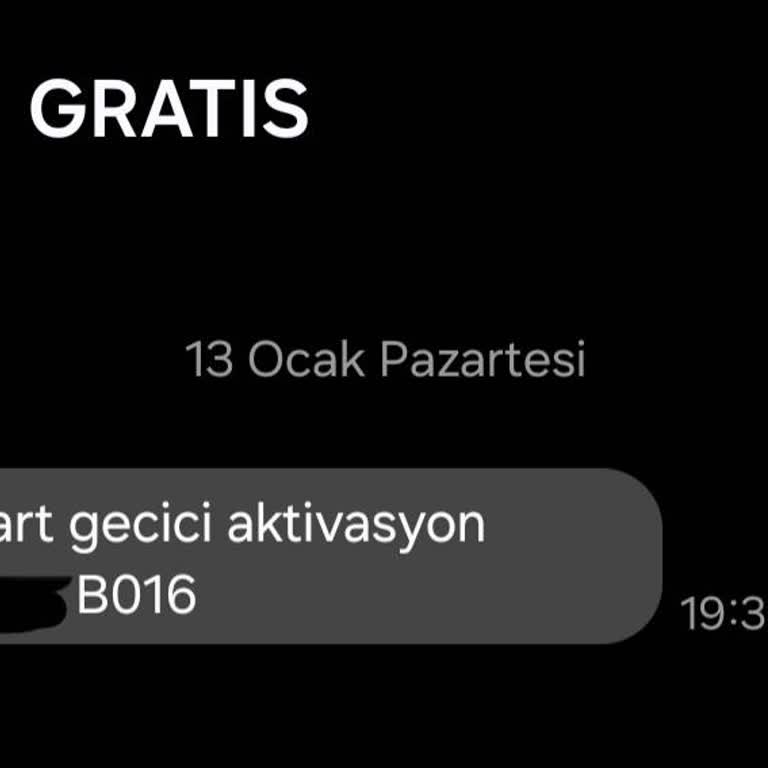 Bilinmeyen Kart Aktivasyonu Ve Kişisel Bilgi Güvenliği Endişesi