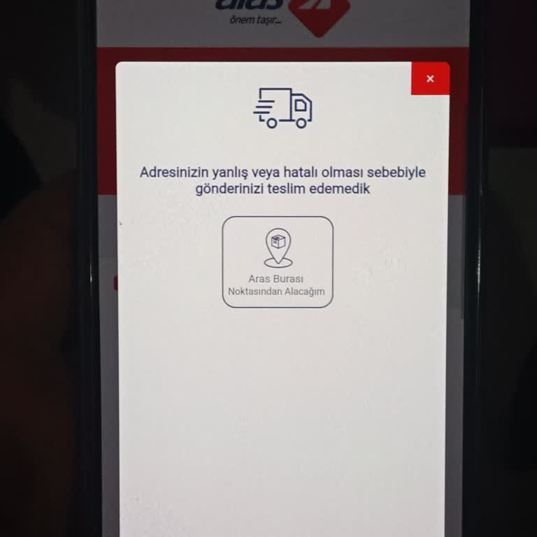 Aras Kargo Firuzköy Şubesi Teslimat Sorunu