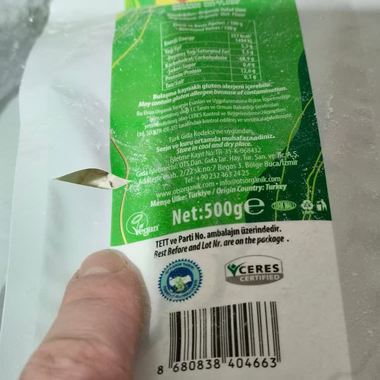 Eksik Koruma İle Gelen Ürün Paketi