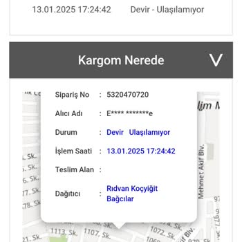 Kargo Teslimatında Aksaklık Ve İletişim Sorunu