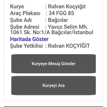 Kargo Teslimatında Aksaklık Ve İletişim Sorunu