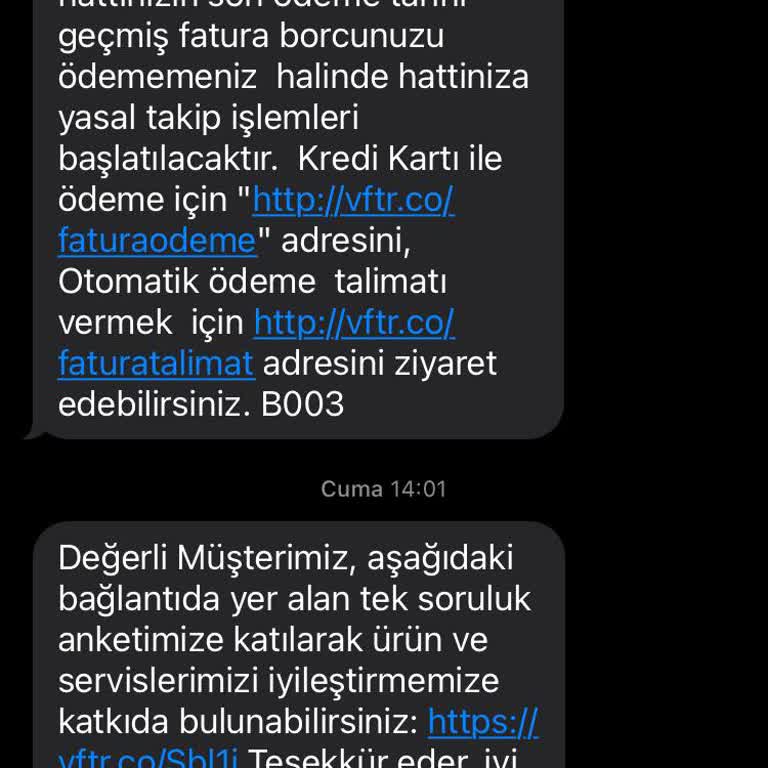 İzinsiz SMS Gönderimi: Vodafone'a Yasal Uyarı