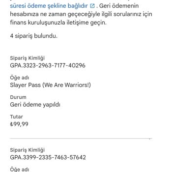 Vodafone Geri Ödeme Sorunu Ve Müşteri Hizmetleri Eksikliği