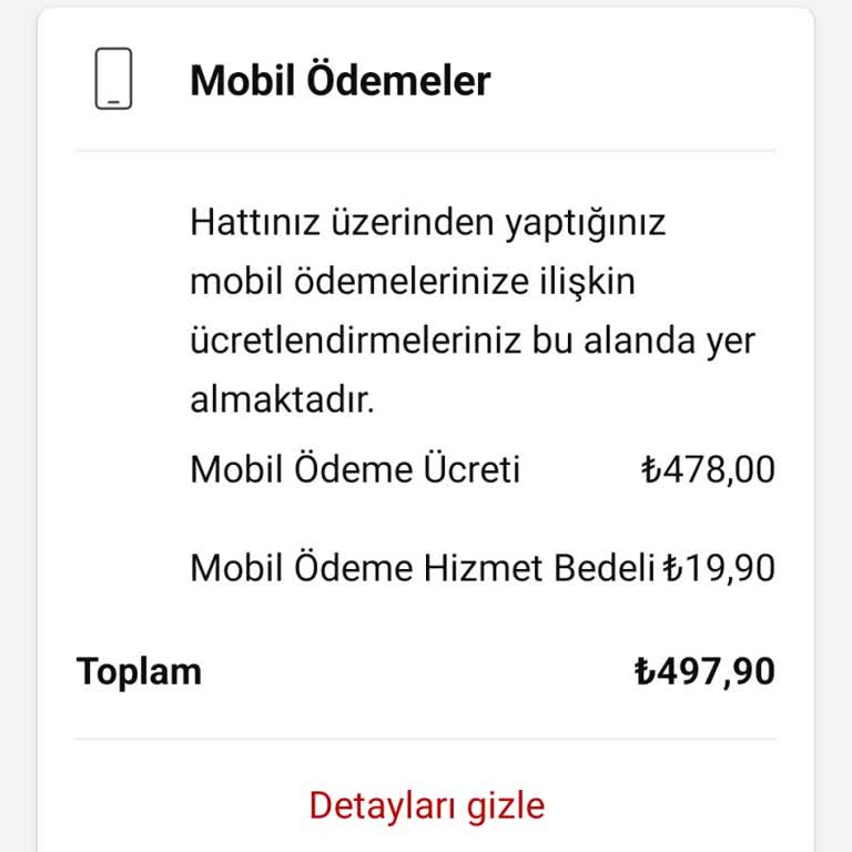 Mobil Ödeme Hatası: İstenmeyen Ücretlendirme Sorunu