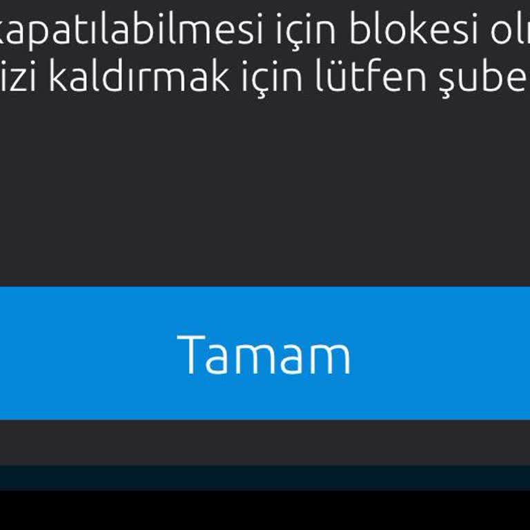 Yapı Kredi'de Bloke Sorunu Ve Yetersiz İletişim