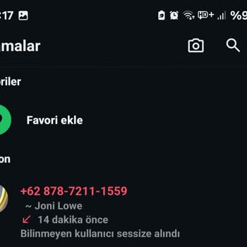 WhatsApp Üzerinden Gelen Endonezya Araması Hakkında Rahatsızlık