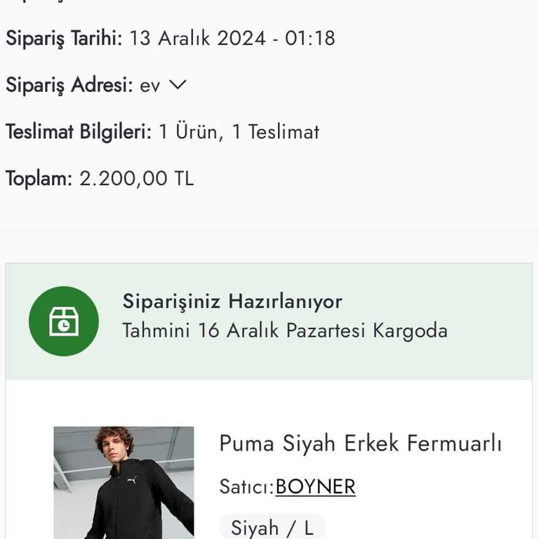 Boyner'den Sipariş Kaosu: Kargo Bilgisi Belirsizliği