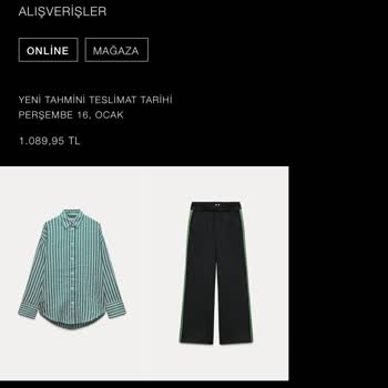 Zara'dan Sipariş İptali Ve İletişim Sorunu
