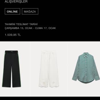 Zara'dan Sipariş İptali Ve İletişim Sorunu