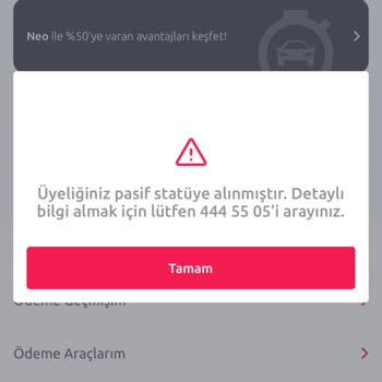 Tiktak Kirala Yanlış Anlaşılma Nedeniyle Hesabım Pasifleşti
