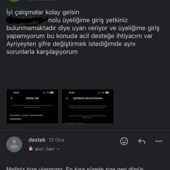 Tod Üyeliği Erişim Sorunu Ve Müşteri Hizmetlerine Ulaşamama