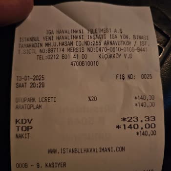 İbadet Alanında Otopark Ücreti Şikayeti