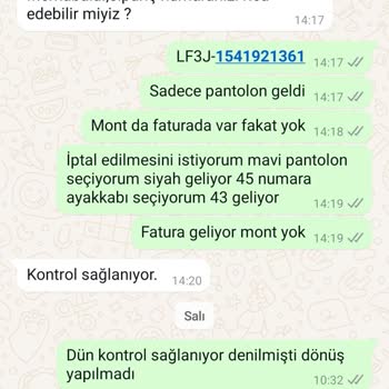 Eksik Ürünler Ve İlgisiz Müşteri Hizmetleri