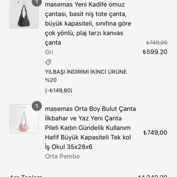 Yanlış Gelen Çanta Ve İletişimsizlik Sorunu