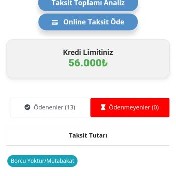 Ödenmiş Borçların Yanlış Gösterimi