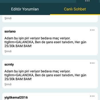 Nesine.com Forumlarında Bot Hesap Problemi