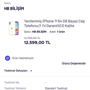 Teknosa İPhone 11 Para İadesi