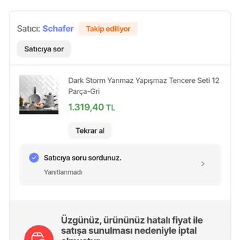 Yanlış Fiyat Mağduriyeti Ve Güven Kaybı