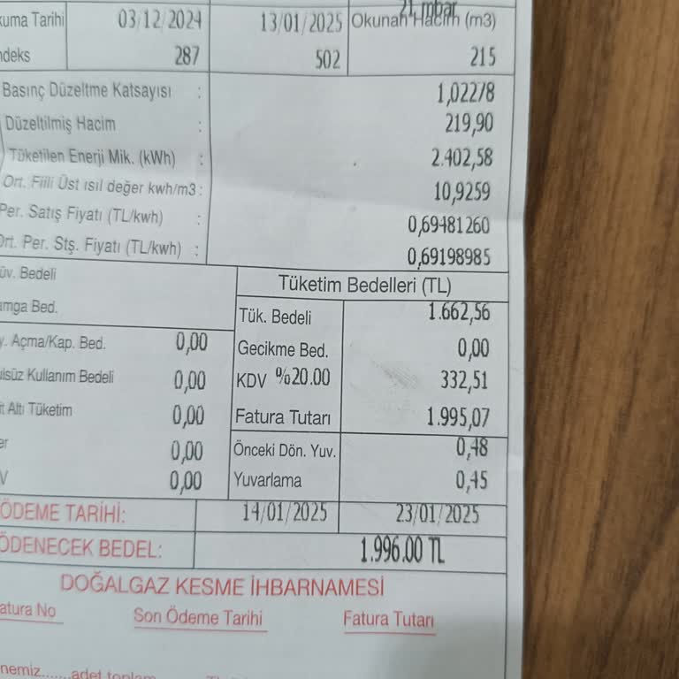 Doğalgaz Patlaması Sonrası Yüksek Fatura Şoku