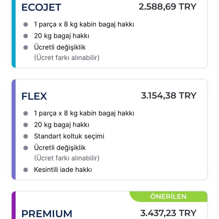 Bilet Fiyatlarındaki Ani Artış Mağduriyeti