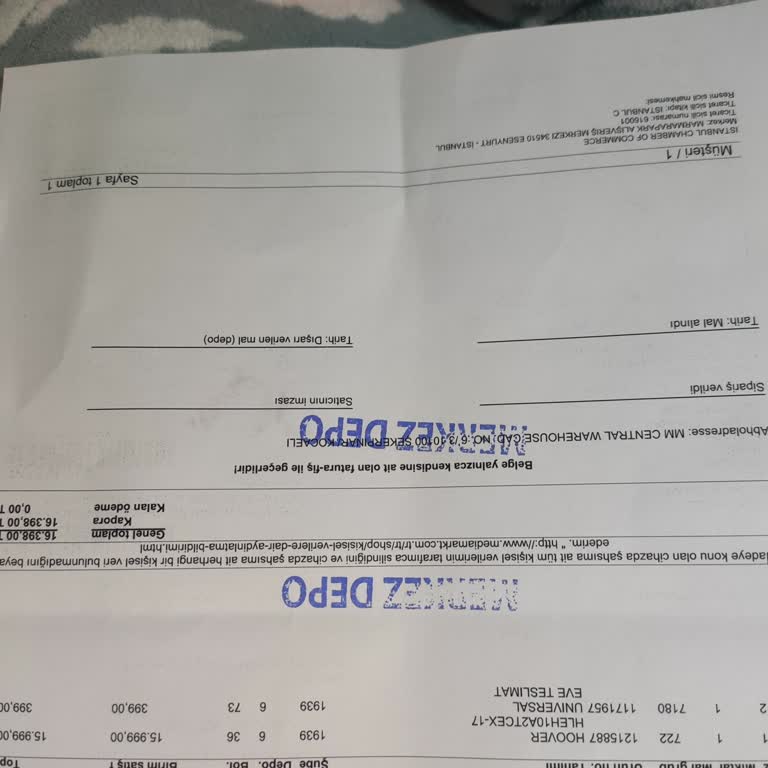 Hatalı Kurutma Makinesi Ve İade Sürecinde Sorunlar