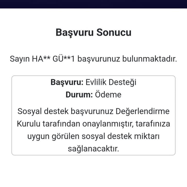 Evlilik Yardımı Desteğinde Bir Yıl Bekleyiş
