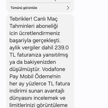 İzinsiz Mobil Ödeme Sorunu Ve Yüksek Fatura Şoku