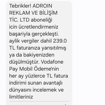 İzinsiz Mobil Ödeme Sorunu Ve Yüksek Fatura Şoku