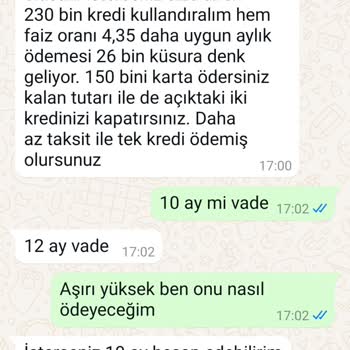 Kredi Başvurusunda Anlamsız Teklifler